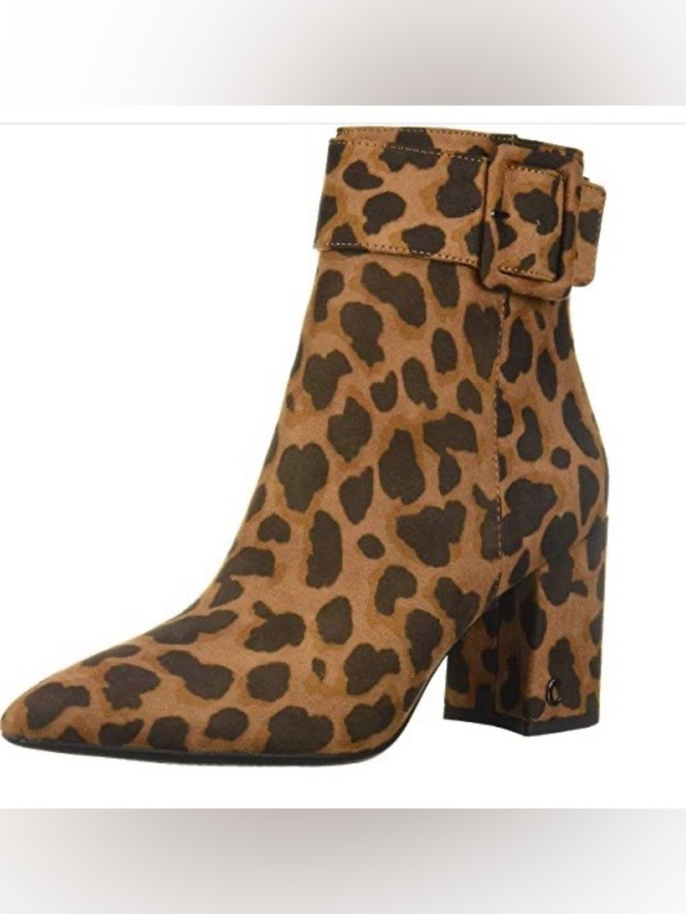 Sam Edelman Circus Leopard Print Ankle Bootie - Brown NWOT